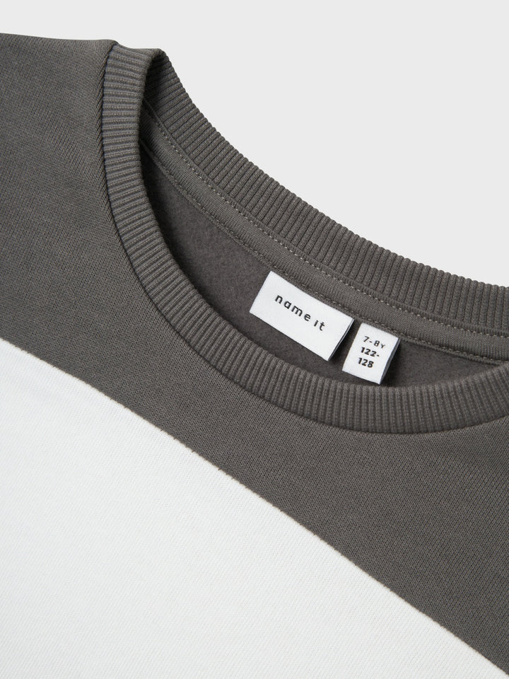 Kids trui SALTOS Bright White CASTLEROCK Regular Fit