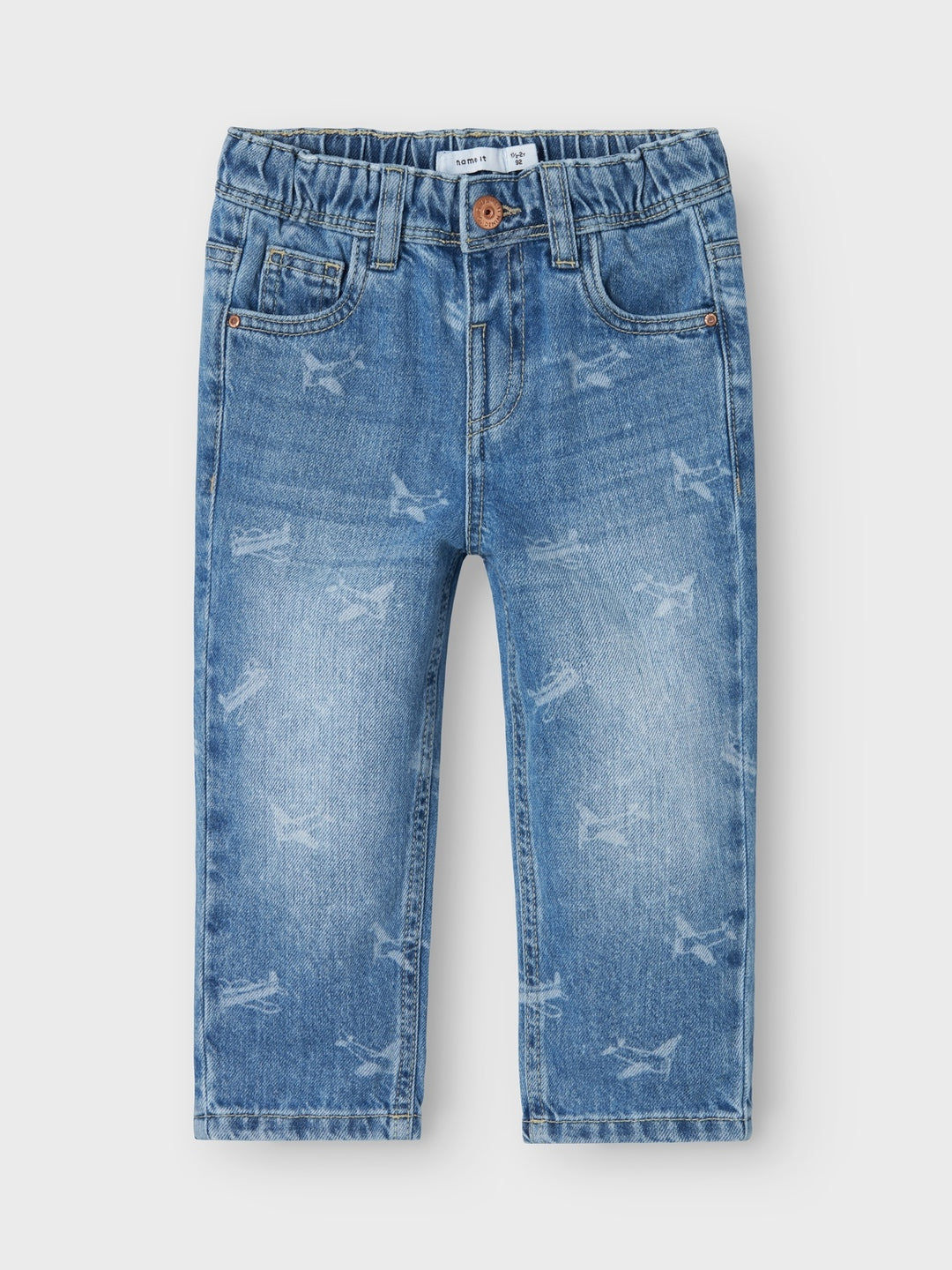 Mini spijkerbroek SILAS Medium Blue Denim Tapered Fit