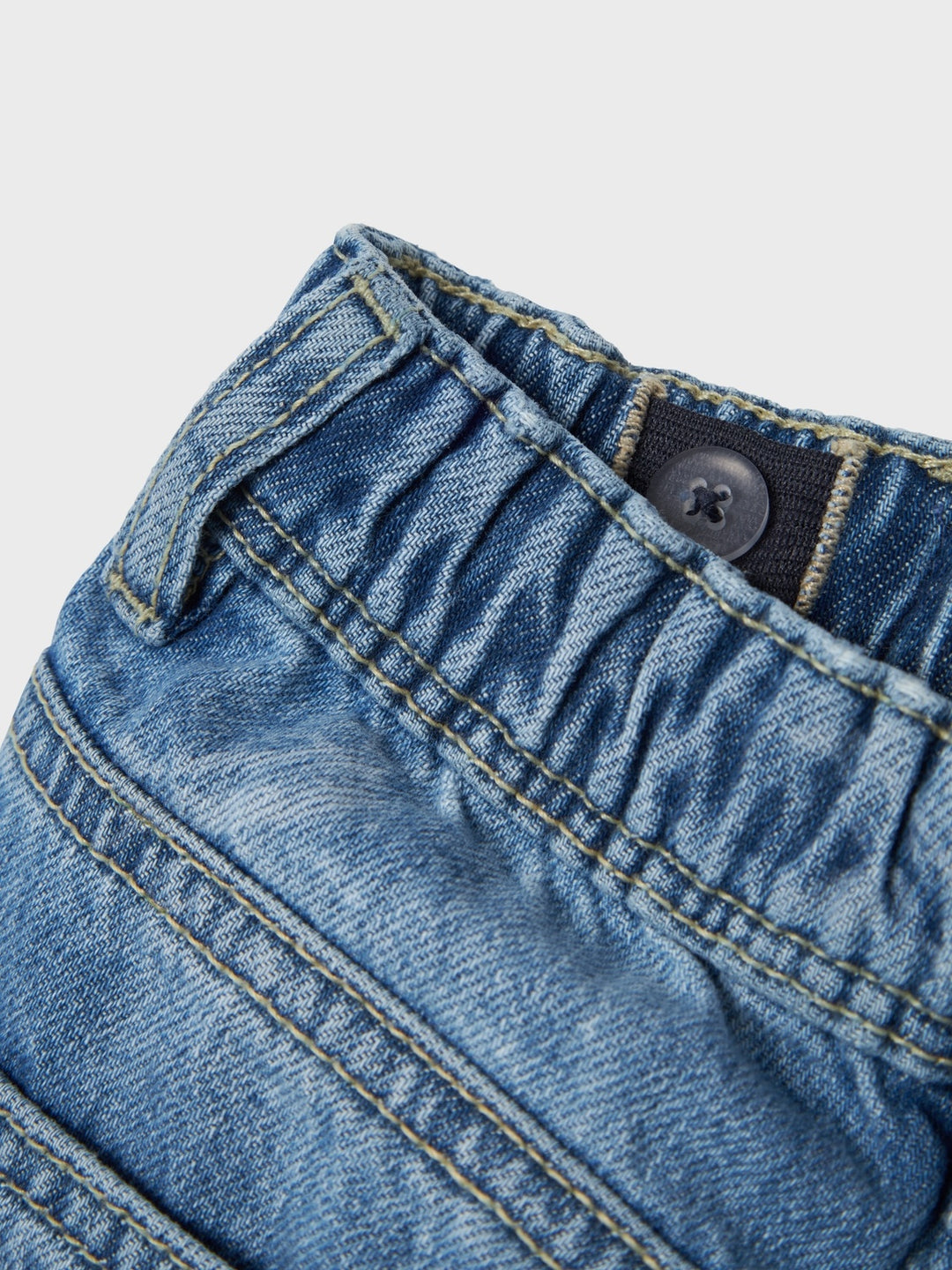 Mini spijkerbroek SILAS Medium Blue Denim Tapered Fit