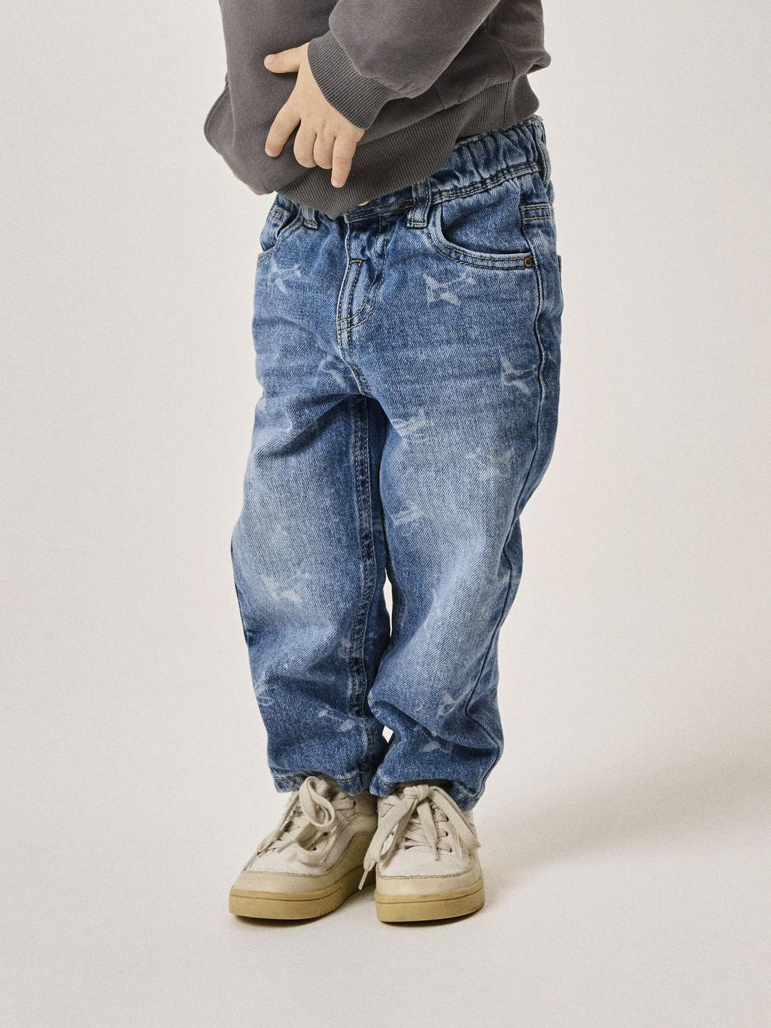 Mini spijkerbroek SILAS Medium Blue Denim Tapered Fit