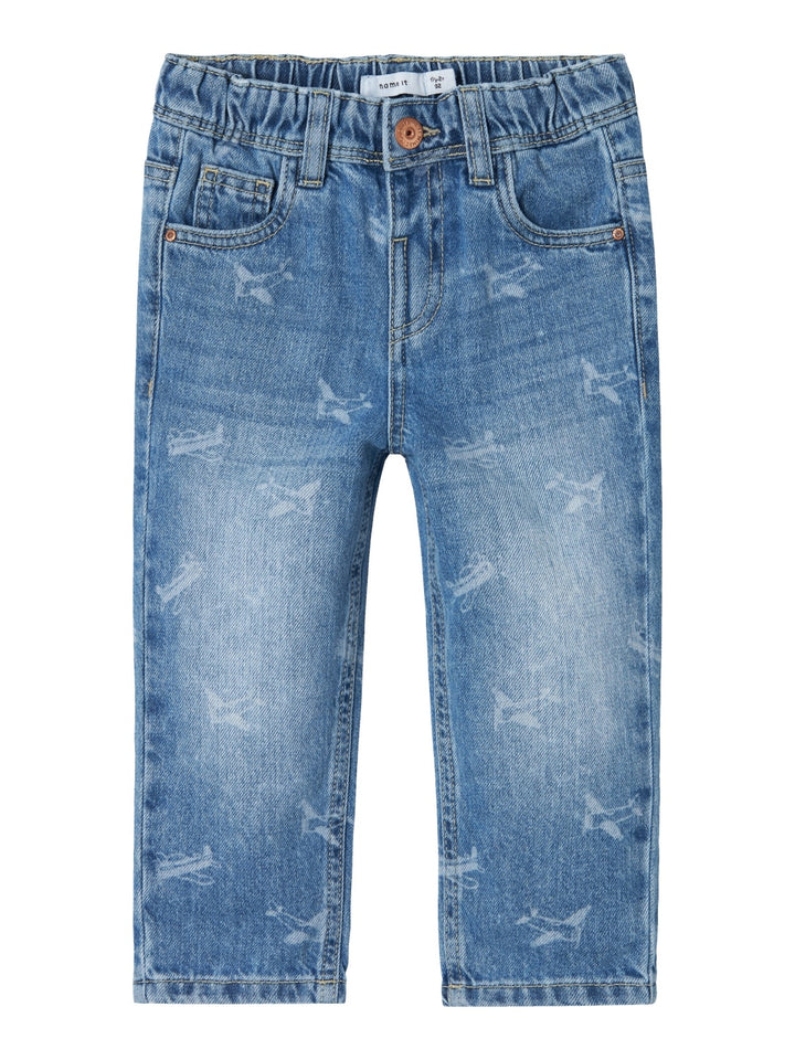 Mini spijkerbroek SILAS Medium Blue Denim Tapered Fit