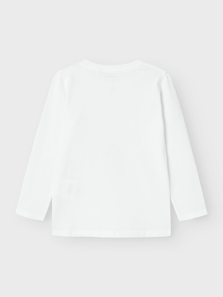 Mini longsleeve SUSANNA Bright White Slim Fit