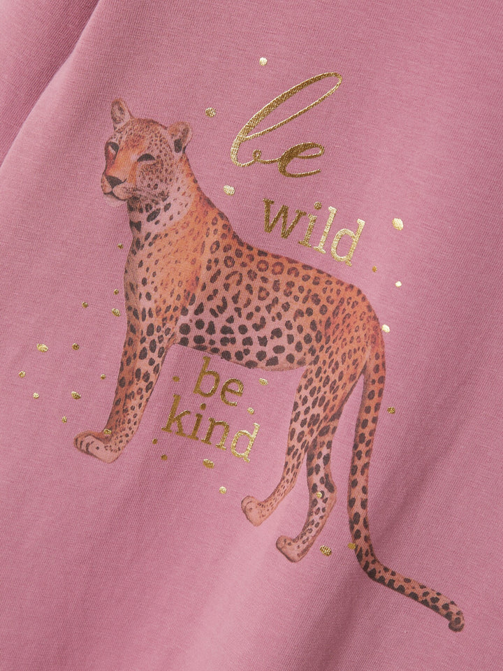 Mini longsleeve SUSANNA Mauve Orchid Slim Fit