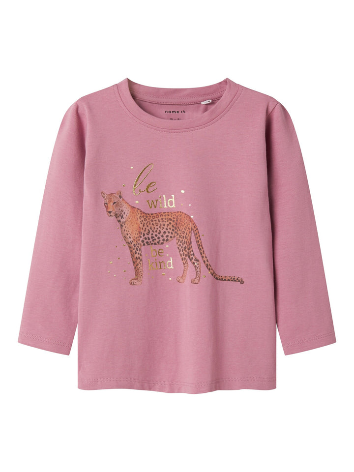 Mini longsleeve SUSANNA Mauve Orchid Slim Fit