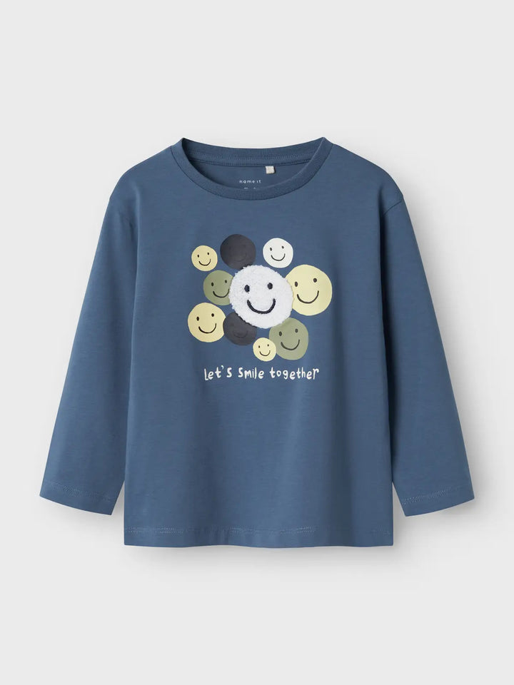 SHINE t-shirt - blauw