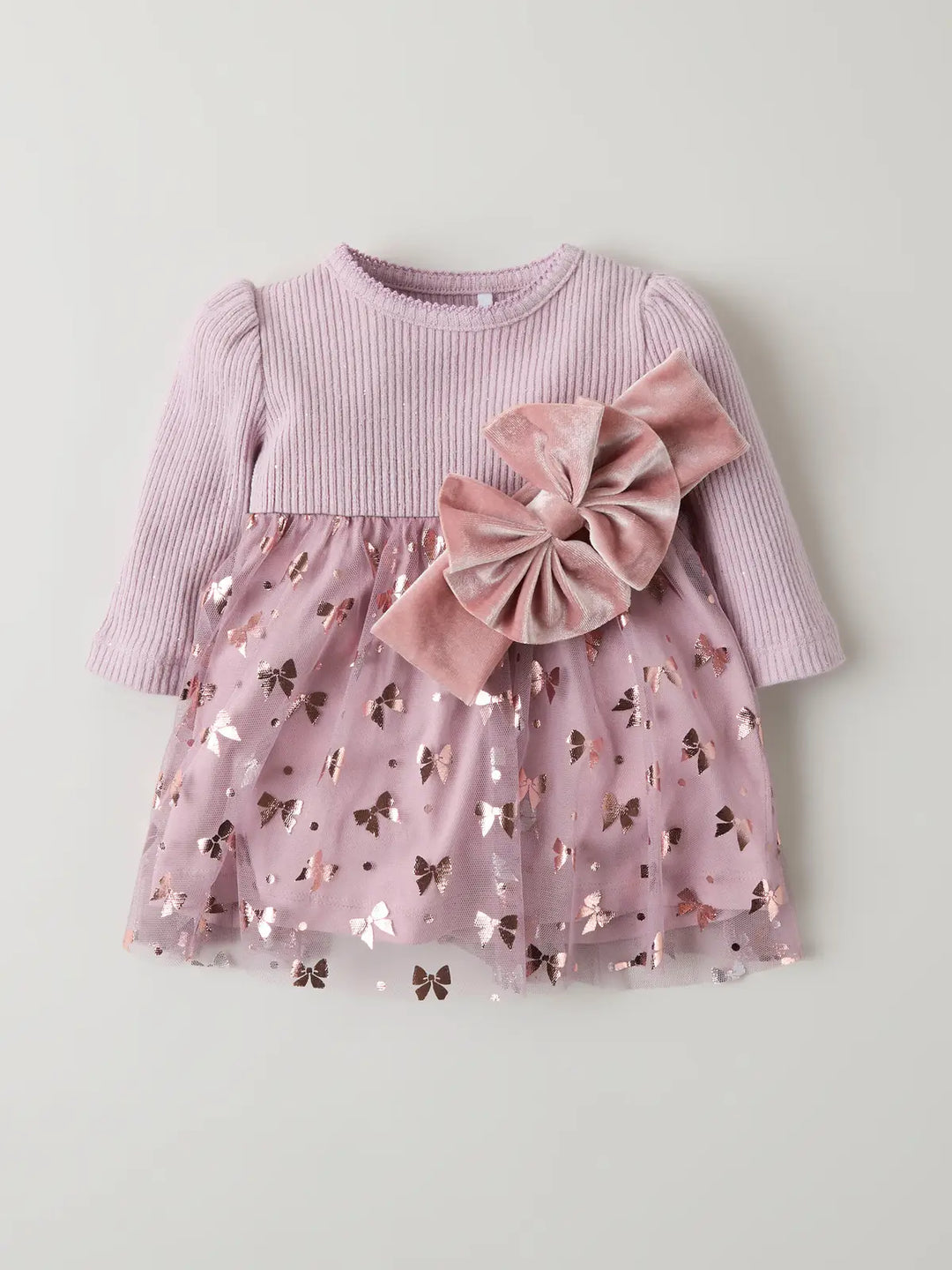 ROSALLY jurk - paars