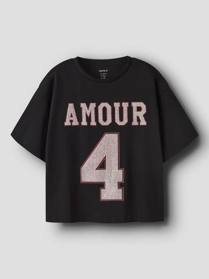 SANGY t-shirt - zwart