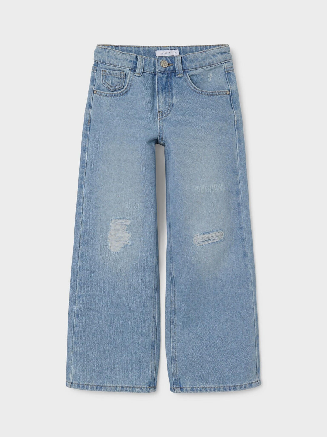 Kinderjeans ROSE Hellblauer Denim Reguläre Passform