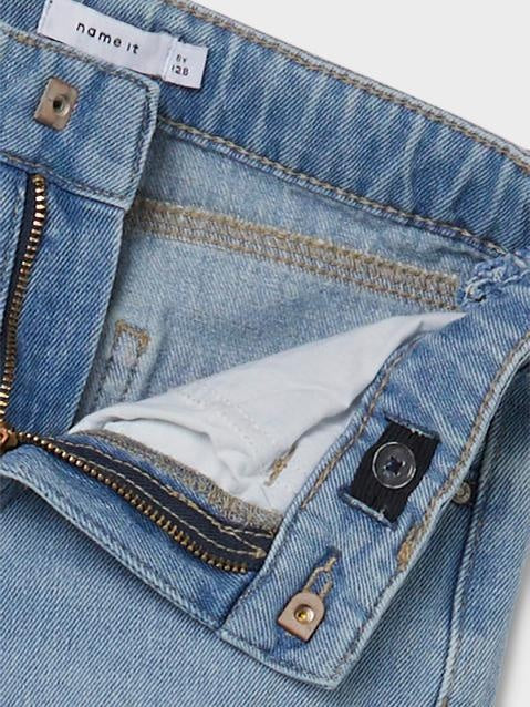 Kinderjeans ROSE Hellblauer Denim Reguläre Passform