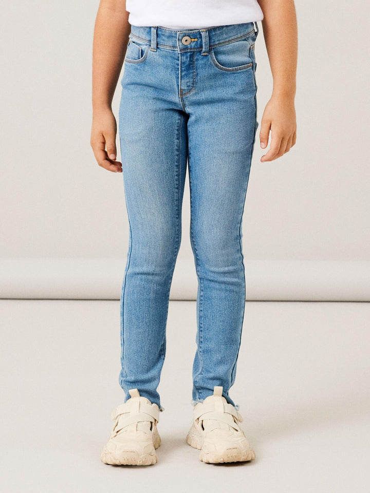Kids spijkerbroek POLLY Light Blue Denim Skinny Fit