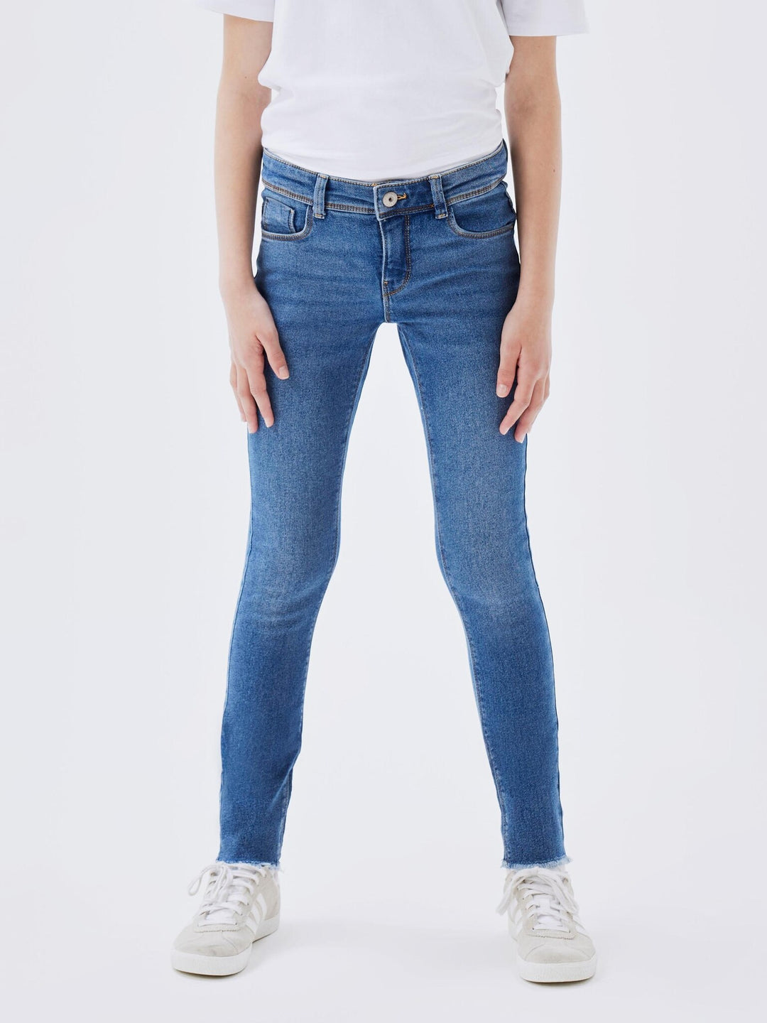 Kinderjeans POLLY Medium Blue Denim Skinny Fit