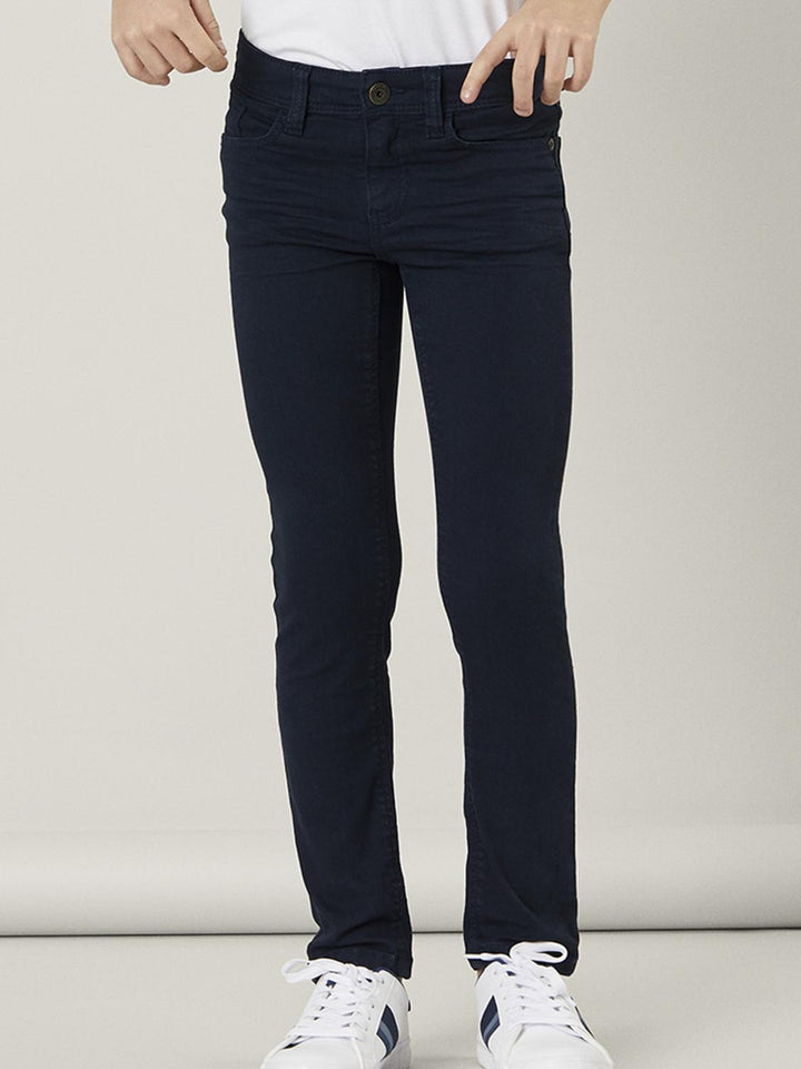 Kids broek THEO Dark Sapphire Xslim Fit
