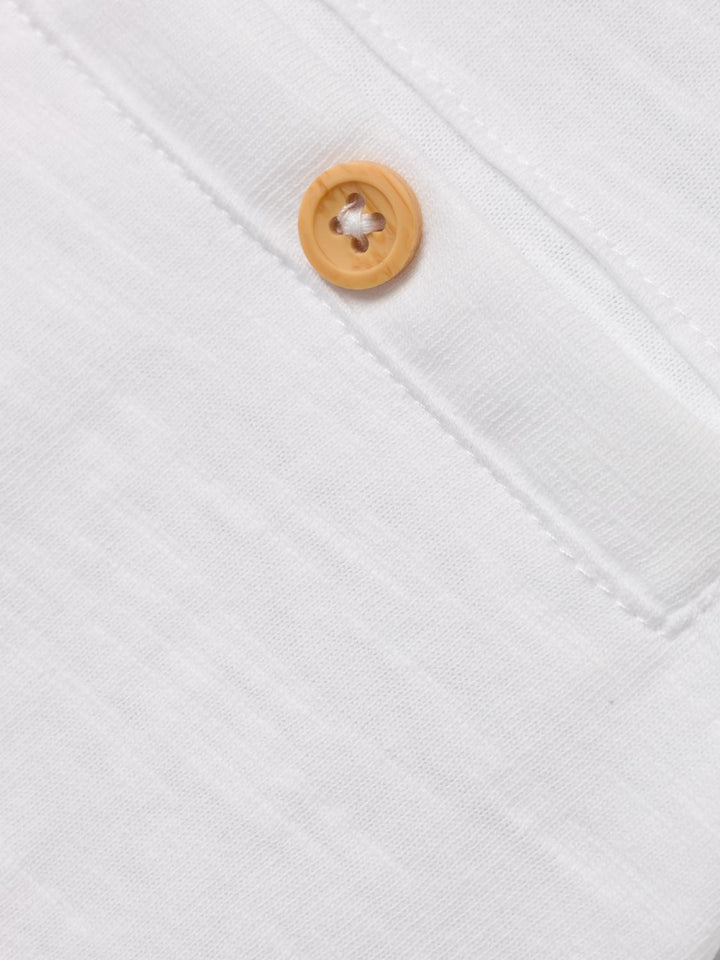 Kids T - shirt VINCENT Bright White Regular Fit