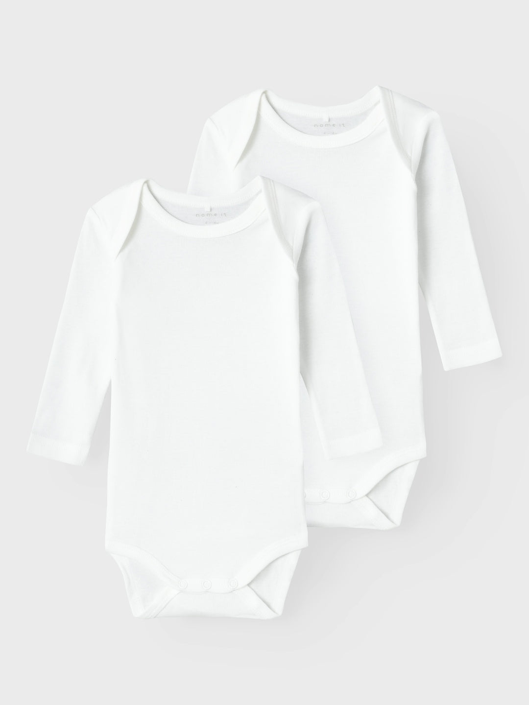 Baby romper 2P SOLID WHITE Bright White