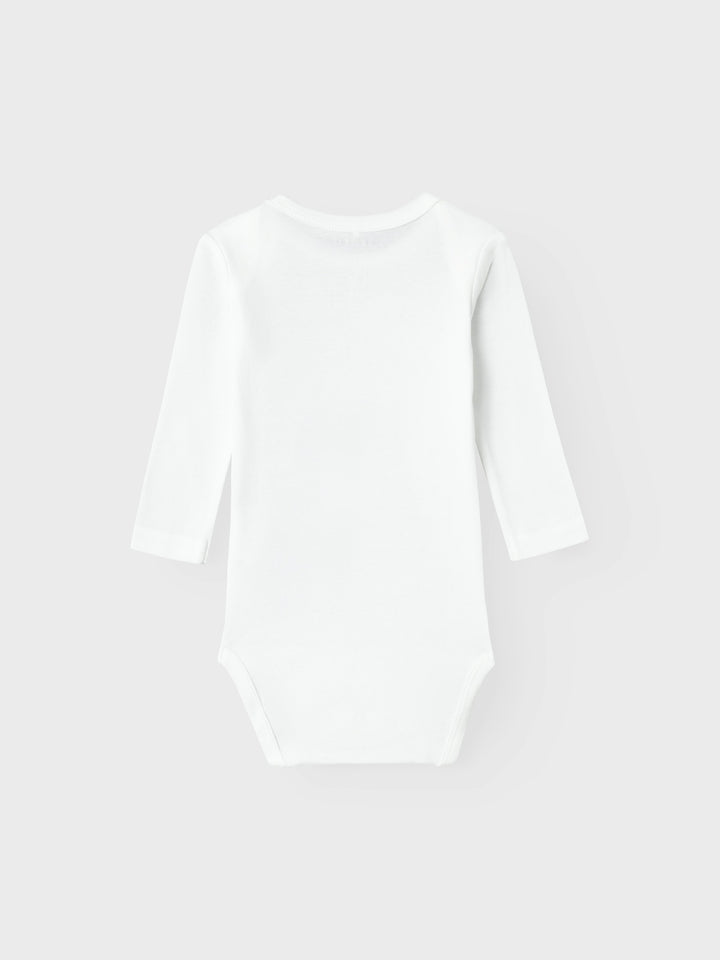 Baby romper 2P SOLID WHITE Bright White
