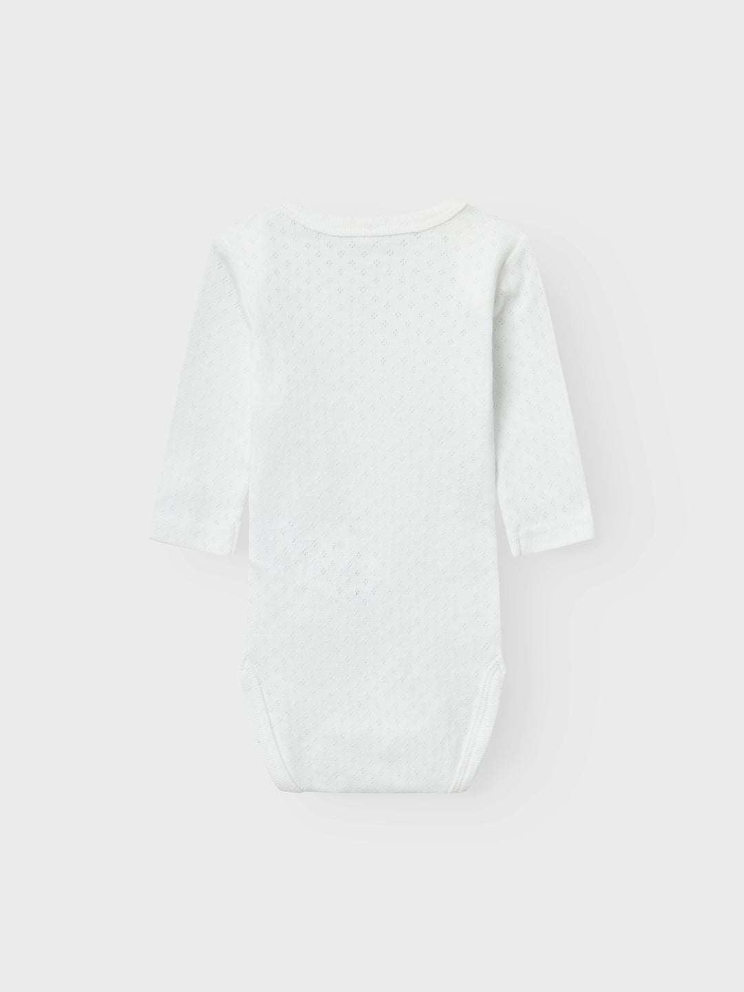 Baby romper 2P WHITE NEEDLEDROP Bright White