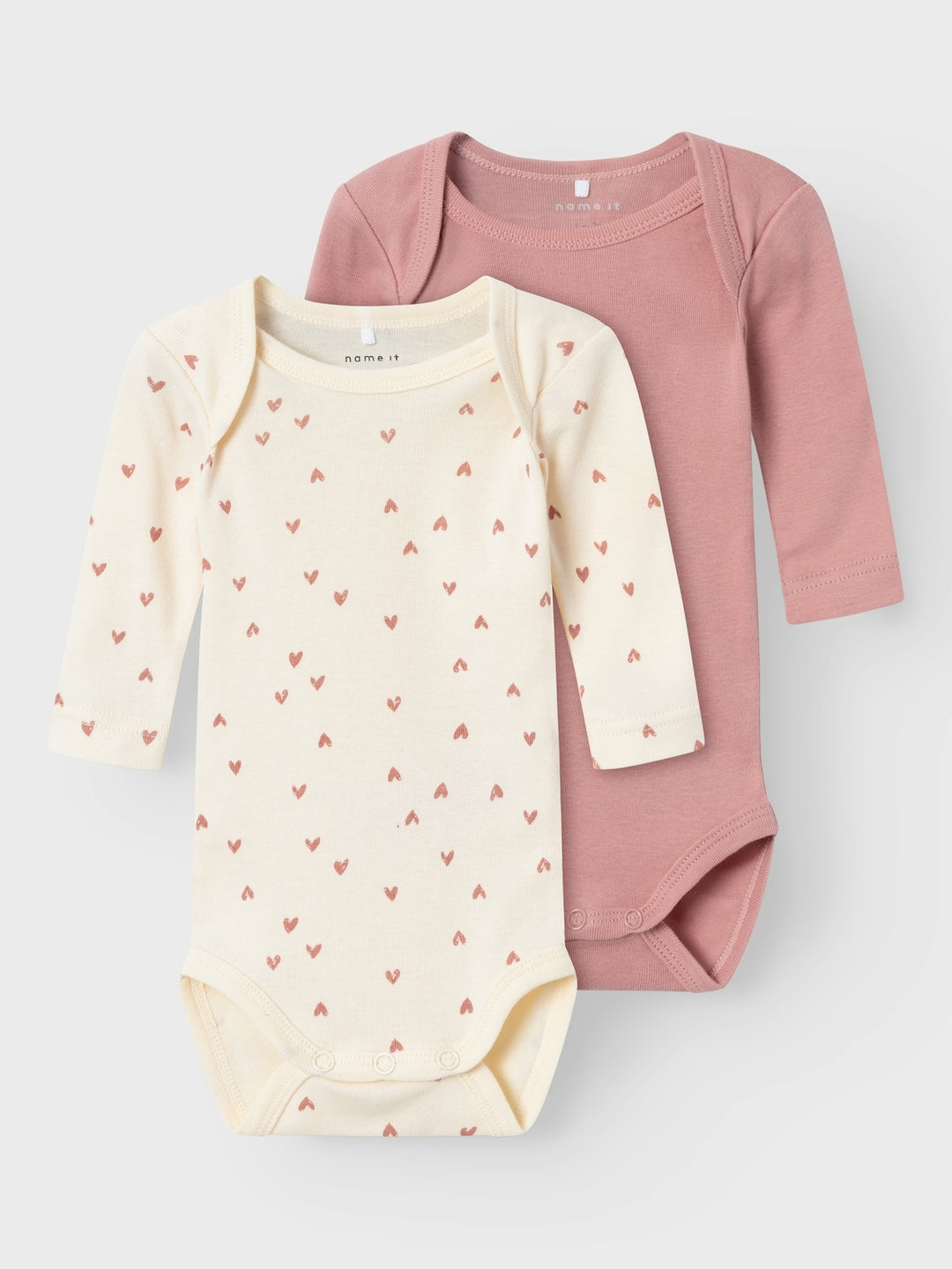 Baby romper 2P BUTTERCREAM HEARTS Buttercream