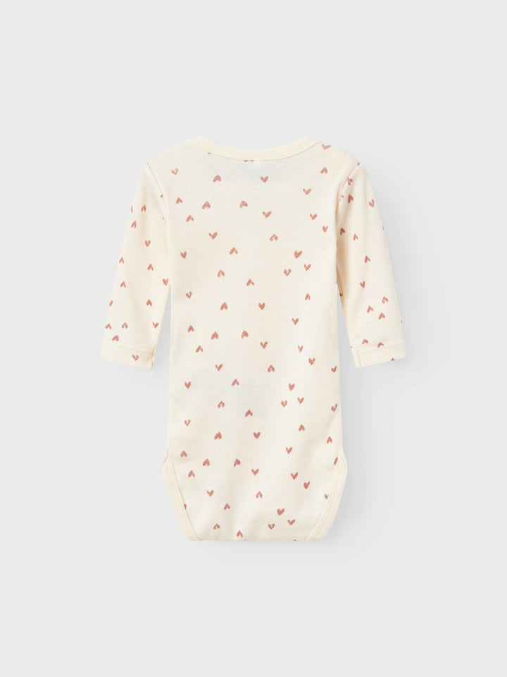 Baby romper 2P BUTTERCREAM HEARTS Buttercream