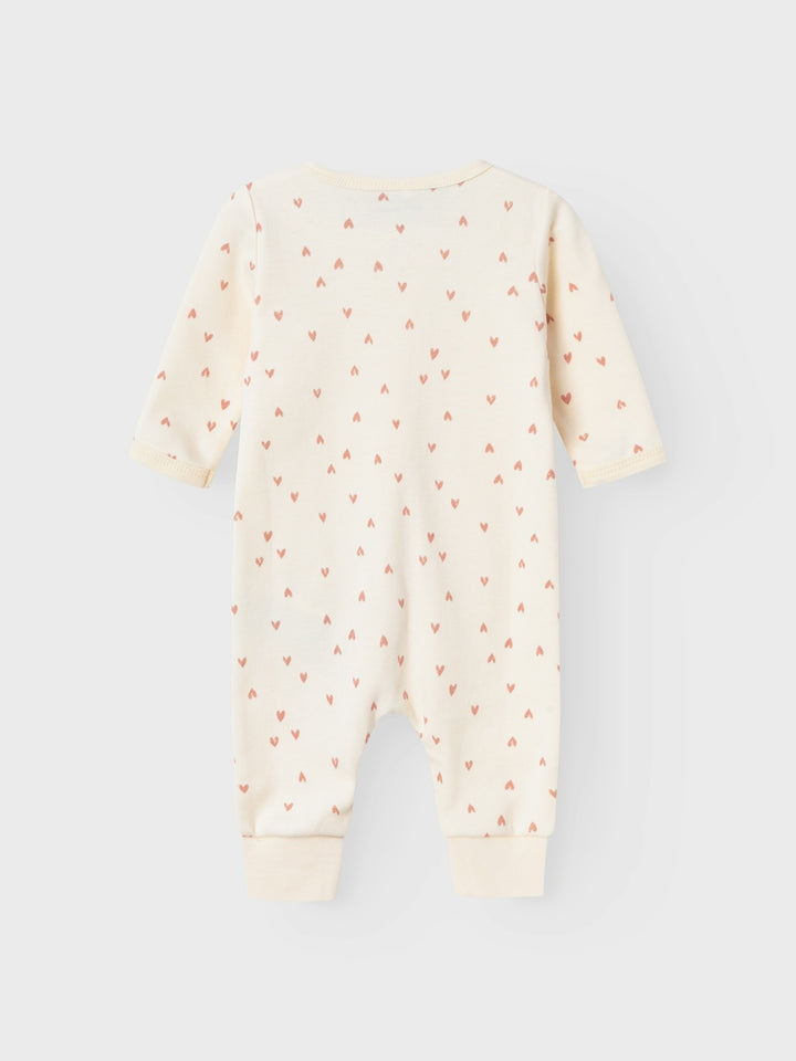 Baby pyjama BUTTERCREAM HEARTS Buttercream