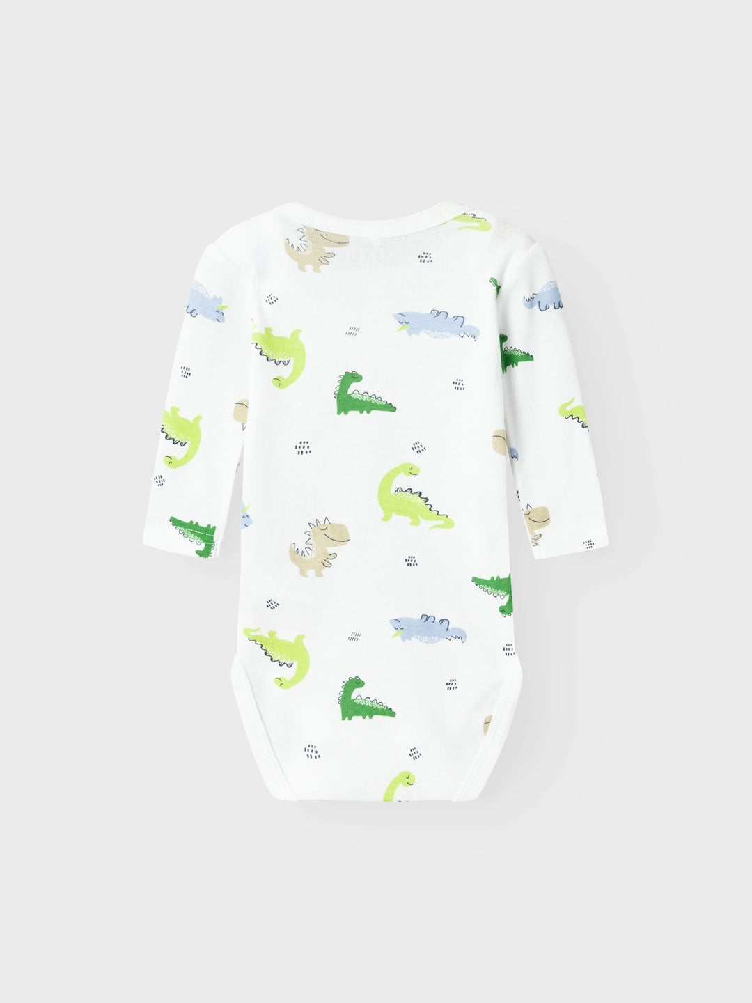 Baby romper 2P WILD LIME DINO Laurel Wreath