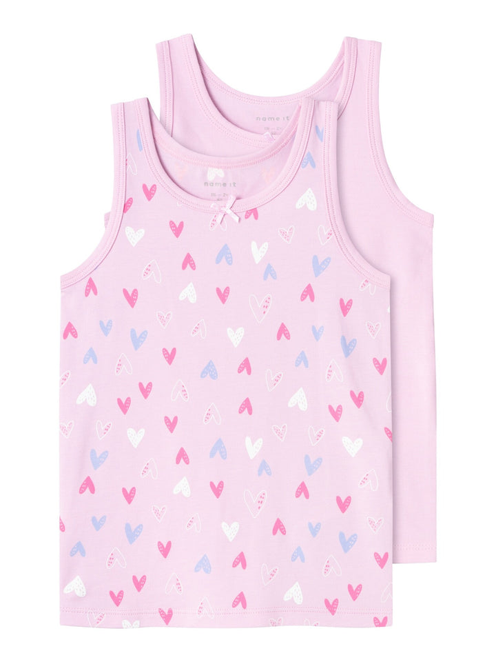 Mini ondergoed 2P PINK HEARTS Pink Lavender