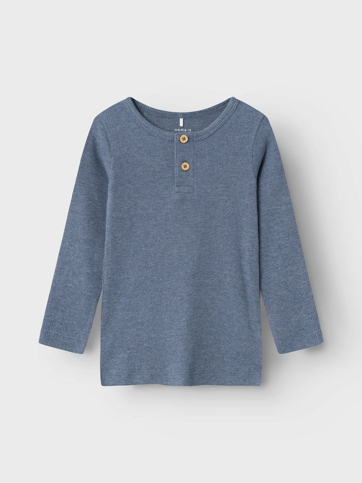 Mini longsleeve KAB Troposphere MELANGE Regular Fit