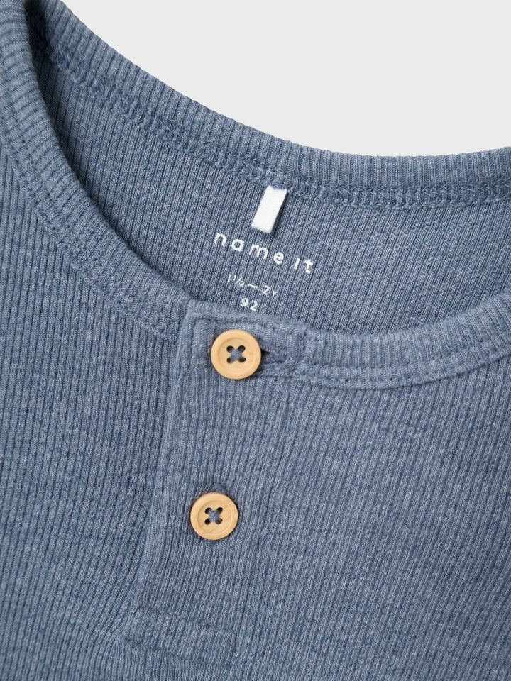 Mini longsleeve KAB Troposphere MELANGE Regular Fit