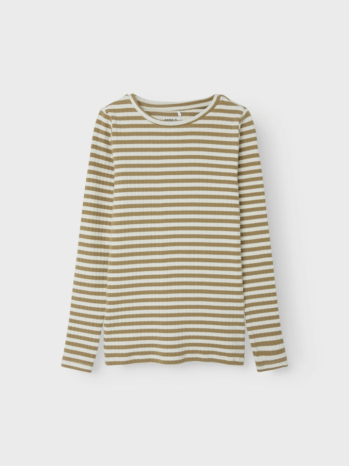 Kinder Langarmshirt SURAJA Kelp JET STREAM STREIFEN Slim Fit