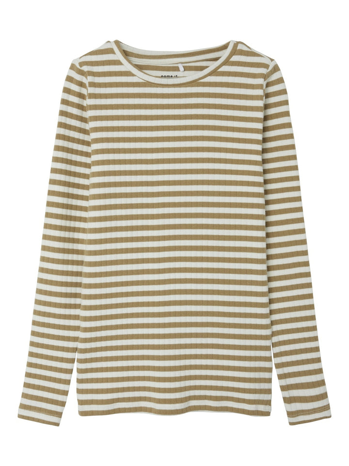 Kinder Langarmshirt SURAJA Kelp JET STREAM STREIFEN Slim Fit