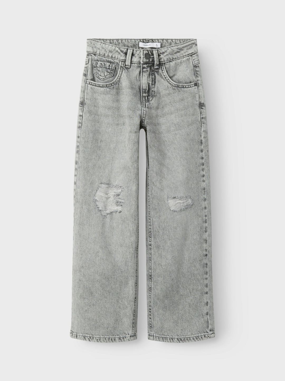Kids spijkerbroek ROSE Light Grey Denim WIDE