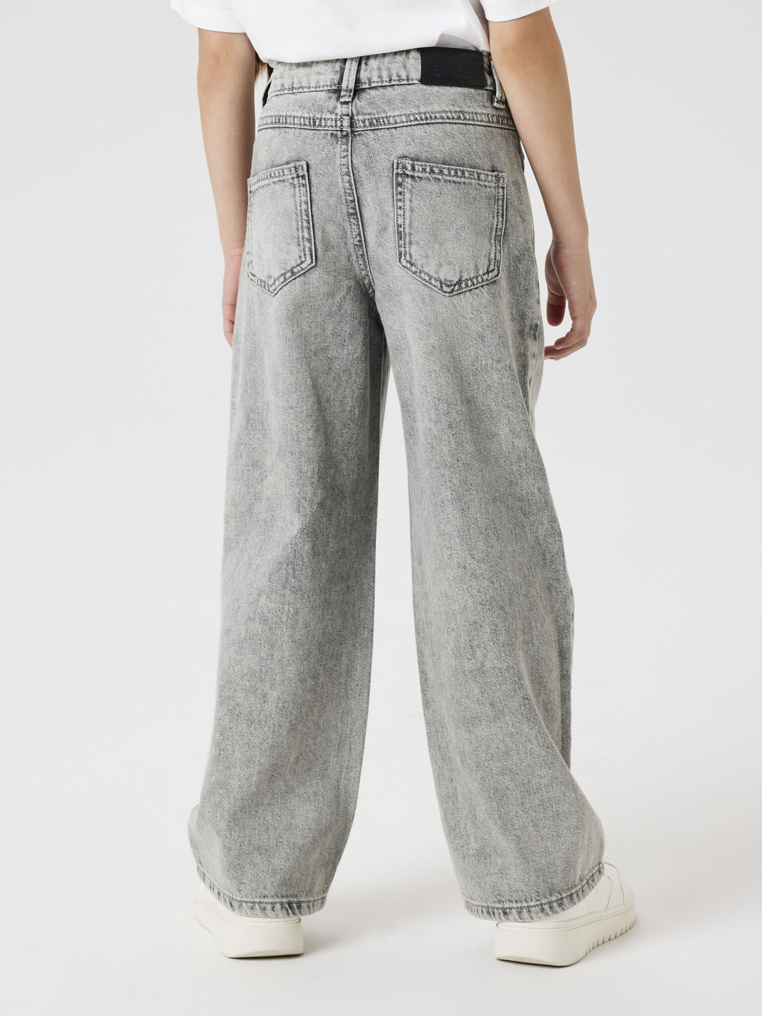 Kids spijkerbroek ROSE Light Grey Denim WIDE