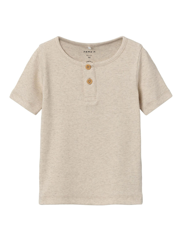 Mini T-Shirt KAB Peyote Melange Regular Fit