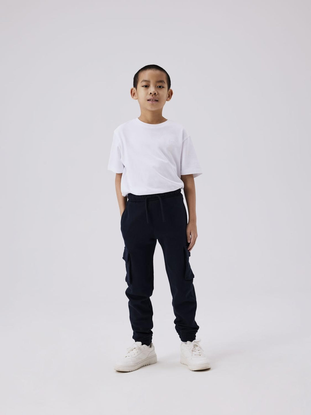Kids joggingbroek OLLIE CARGO Dark Sapphire Relaxed Fit