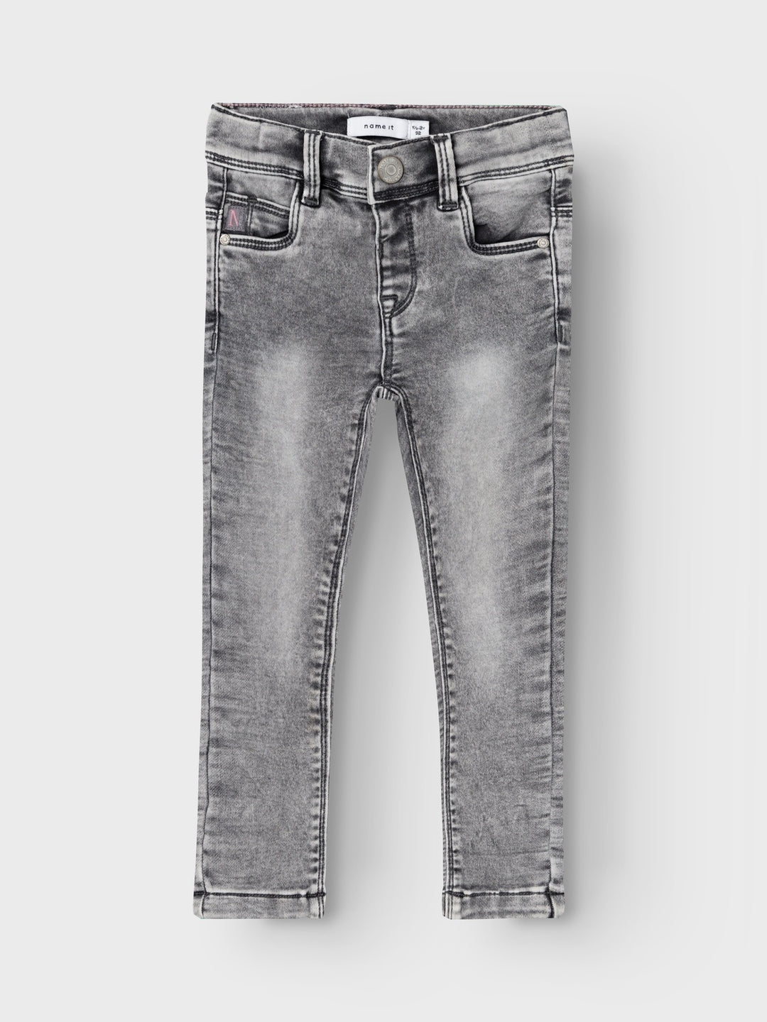 Mini spijkerbroek POLLY Light Grey Denim Skinny Fit