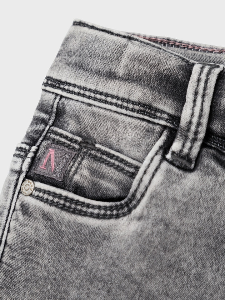 Mini spijkerbroek POLLY Light Grey Denim Skinny Fit