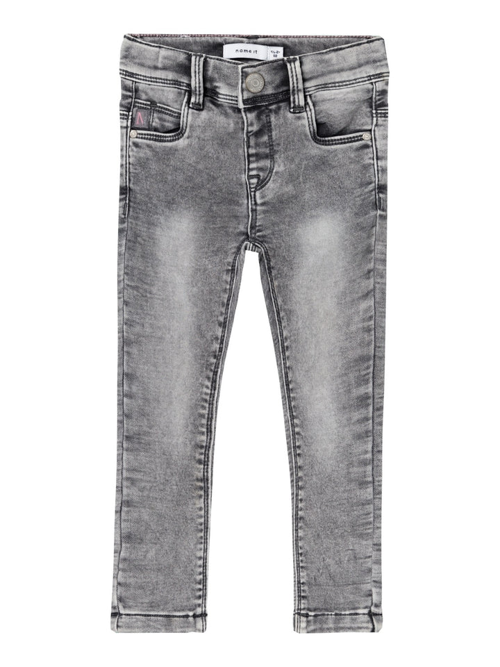 Mini spijkerbroek POLLY Light Grey Denim Skinny Fit