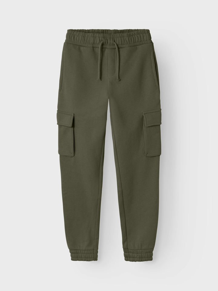 Kinder-Jogginghose OLLIE CARGO Olive Night Relaxed Fit
