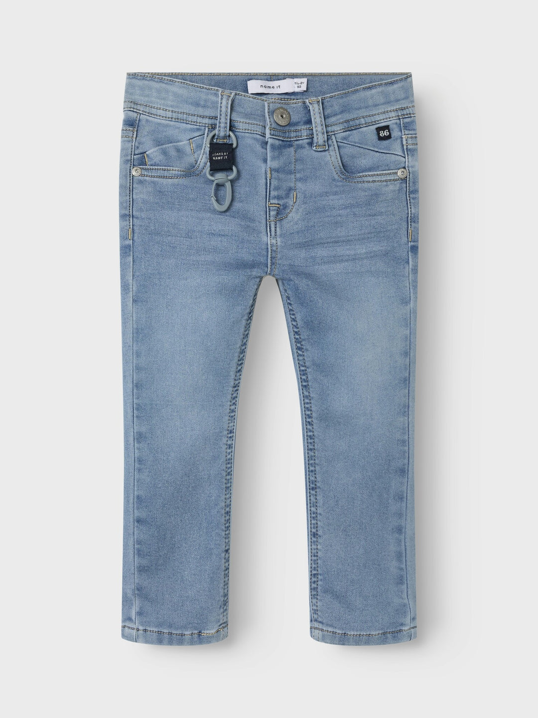 Mini Jeans THEO THAYER Hellblau Denim Xslim Fit