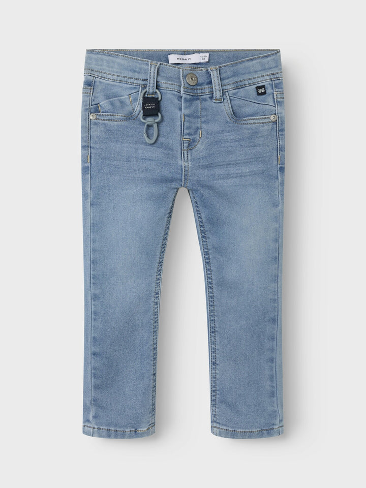 Mini Jeans THEO THAYER Hellblau Denim Xslim Fit