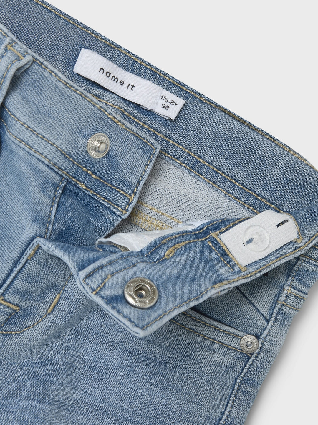 Mini Jeans THEO THAYER Hellblau Denim Xslim Fit