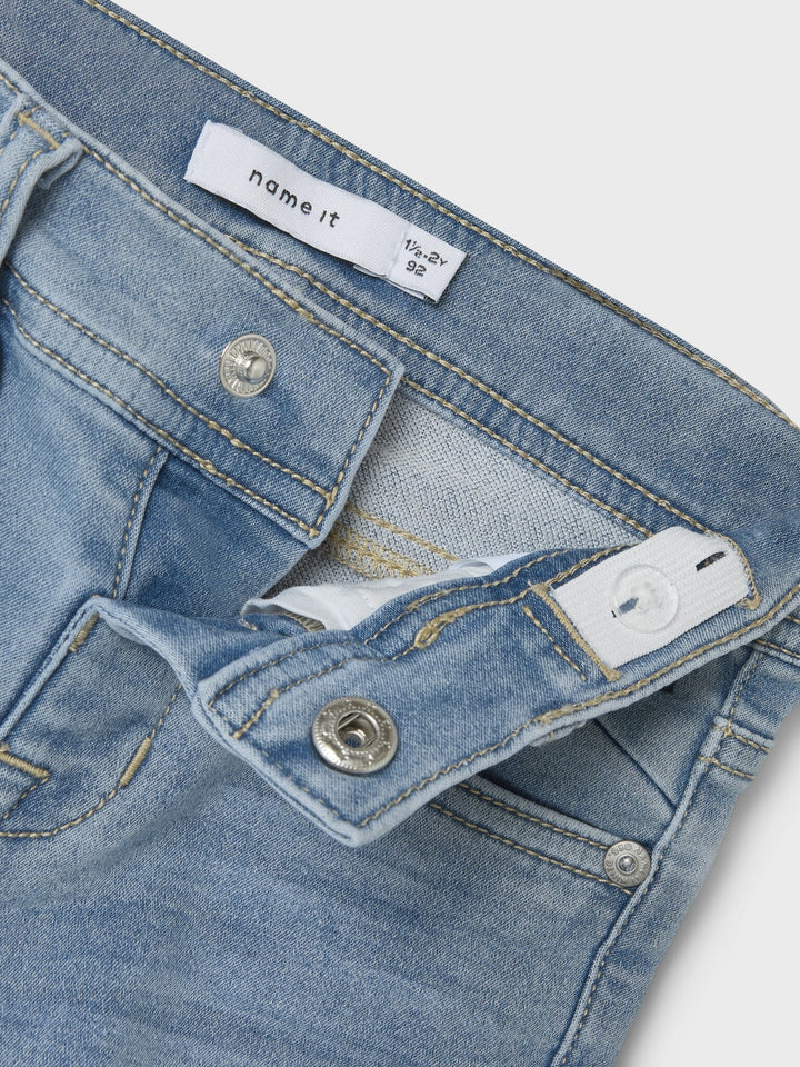 Mini Jeans THEO THAYER Hellblau Denim Xslim Fit