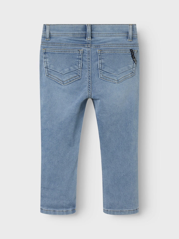 Mini Jeans THEO THAYER Hellblau Denim Xslim Fit