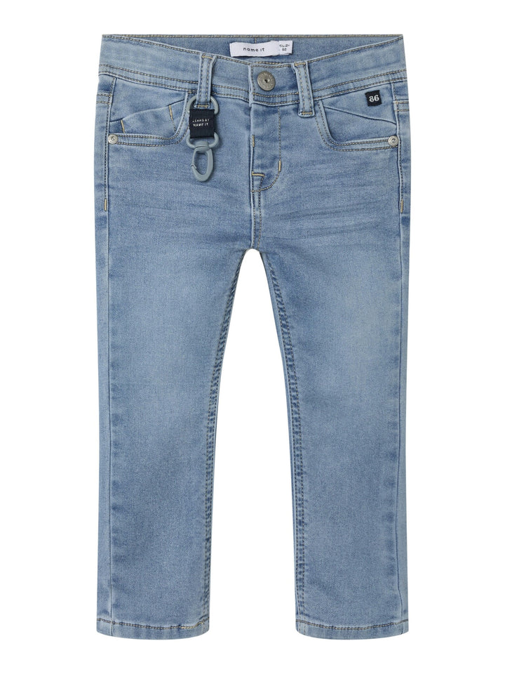 Mini Jeans THEO THAYER Hellblau Denim Xslim Fit
