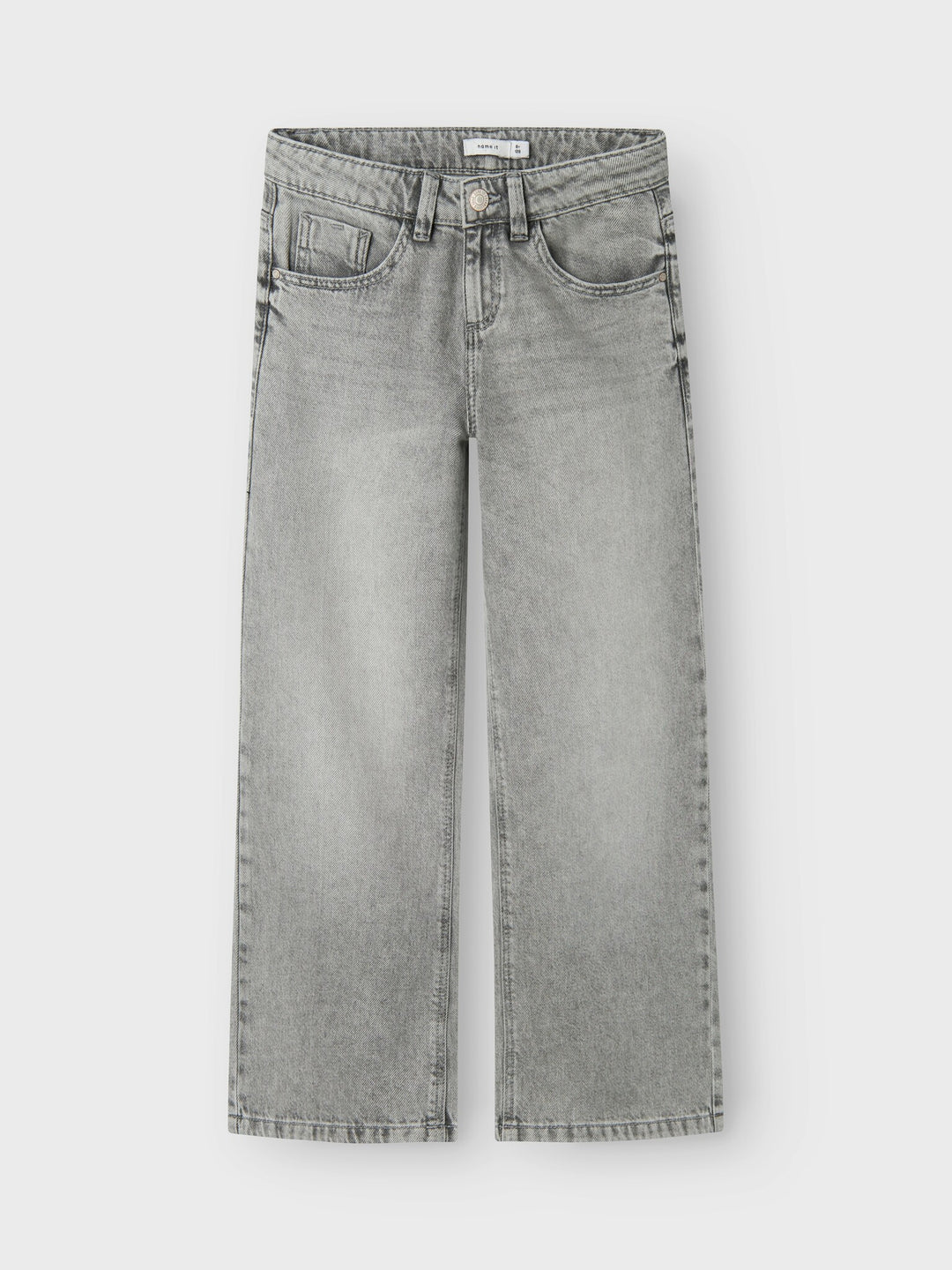 Kids spijkerbroek ROSE Light Grey Denim Wide Leg Fit