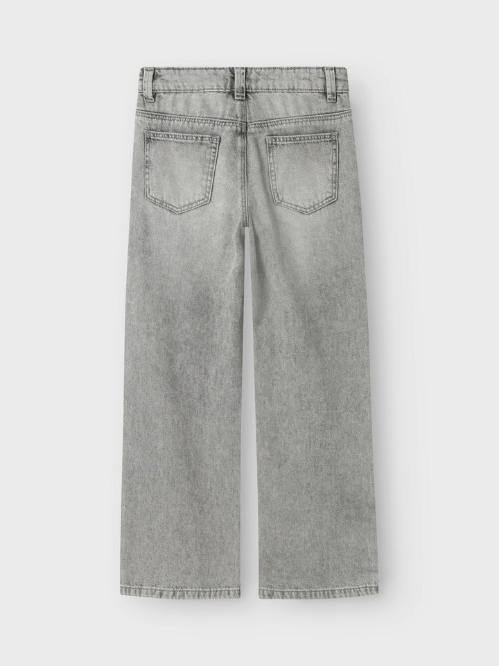 Kids spijkerbroek ROSE Light Grey Denim Wide Leg Fit