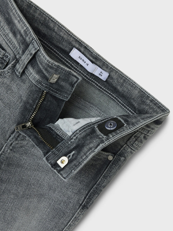 Kids spijkerbroek POLLY Light Grey Denim Bootcut Fit