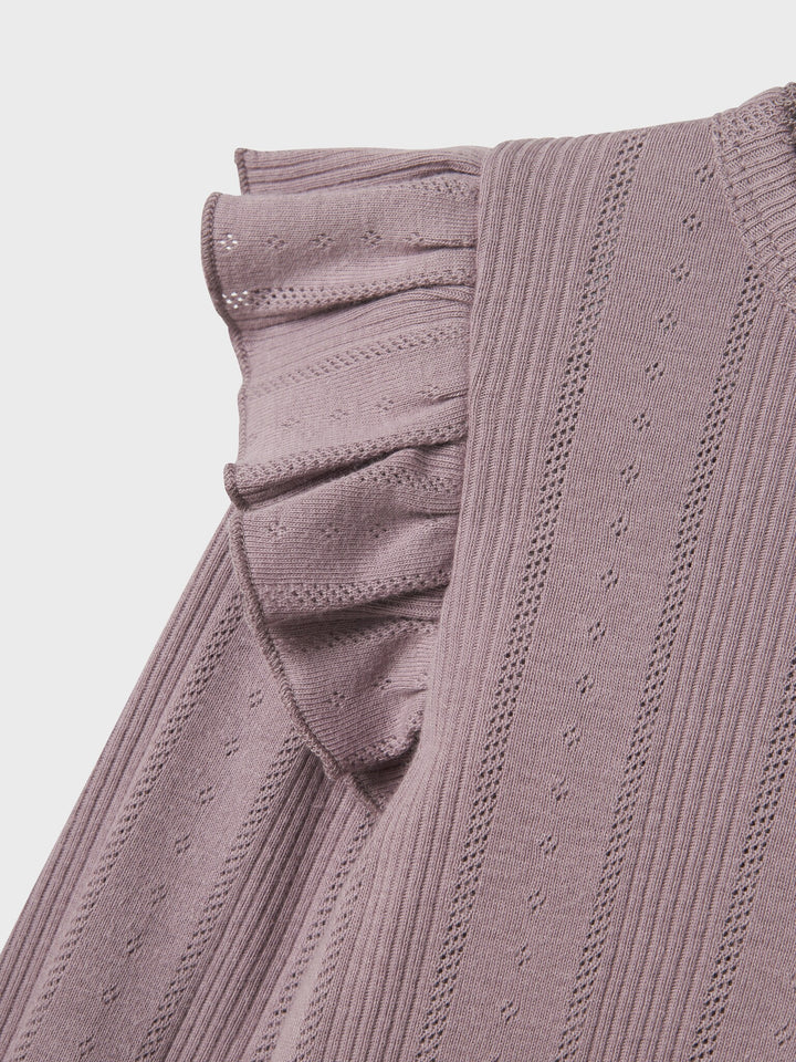 Mini Langarmshirt JULIA Elderberry Regular Fit