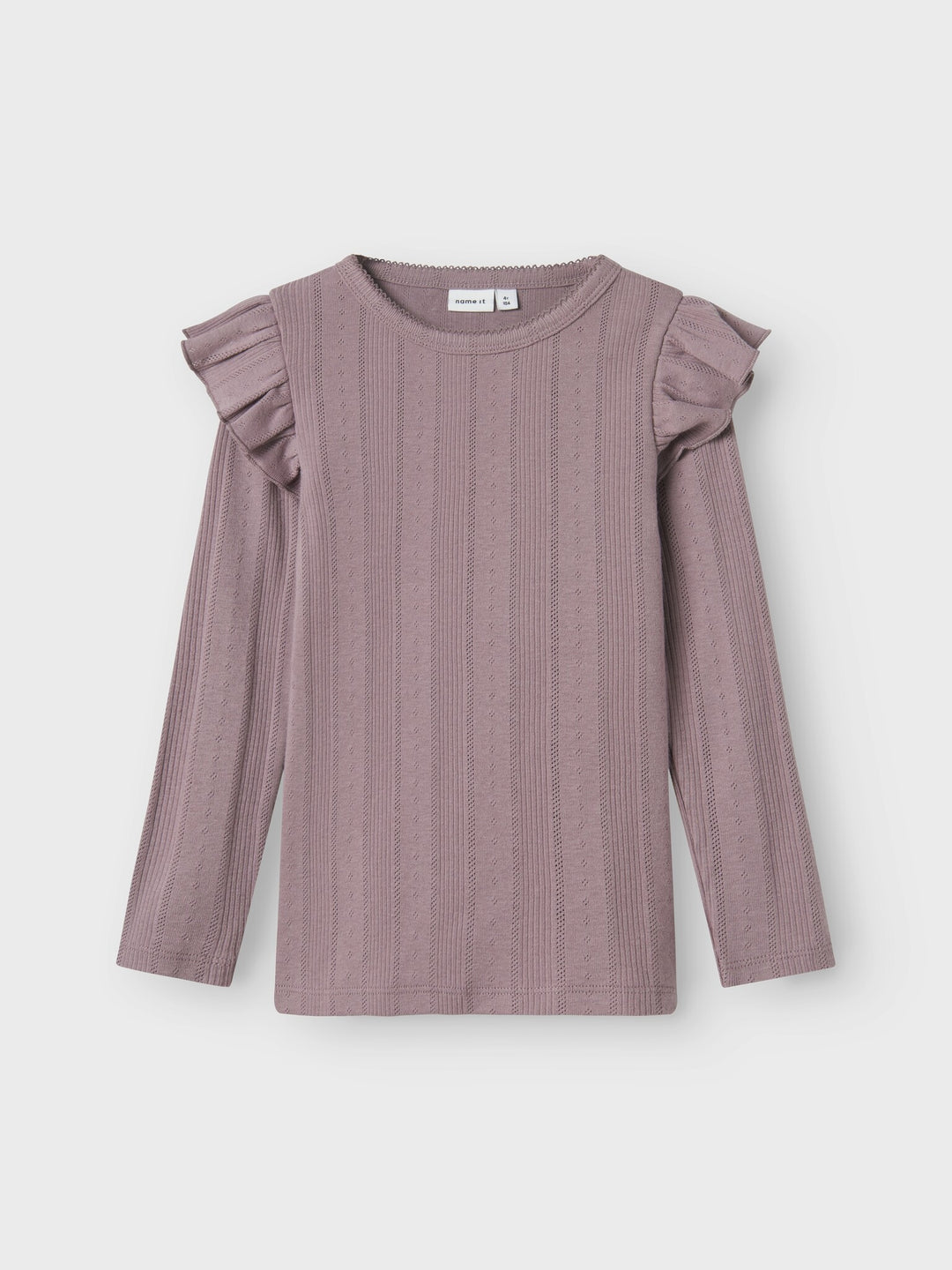 Mini Langarmshirt JULIA Elderberry Regular Fit