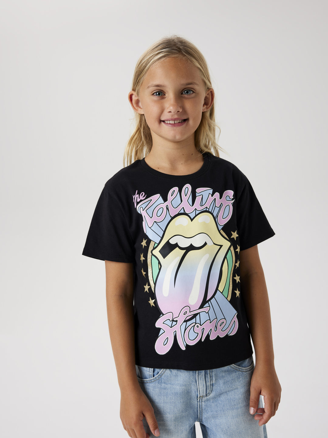 Kids T - shirt DYSA Black Relaxed Fit