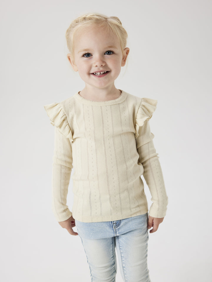 Mini longsleeve JULIA Summer Sand Regular Fit